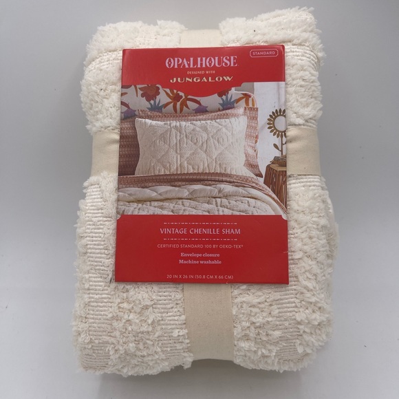 NWT Opalhouse Vintage Chenille Ethel Pillow Sham - Picture 1 of 8